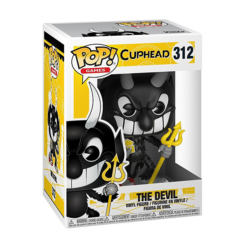 Figurine Pop The Devil (Cuphead) #312 - Figurine officielle