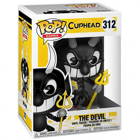 Figurine Pop The Devil (Cuphead) #312 - Figurine officielle