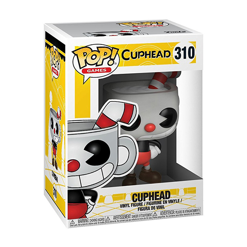 Figurine Pop Cuphead (Cuphead) #310 - Livraison rapide