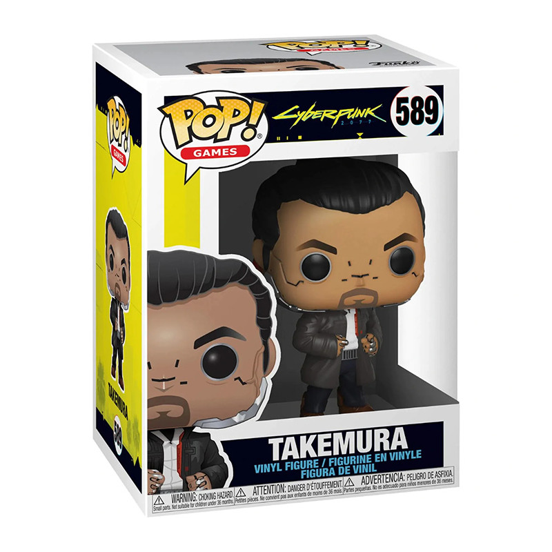 Figurine Pop Takemura (Cyberpunk 2077) - Edition Limitée