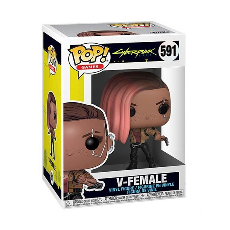 Figurine Pop V Female Cyberpunk 2077 - Edition Limitée