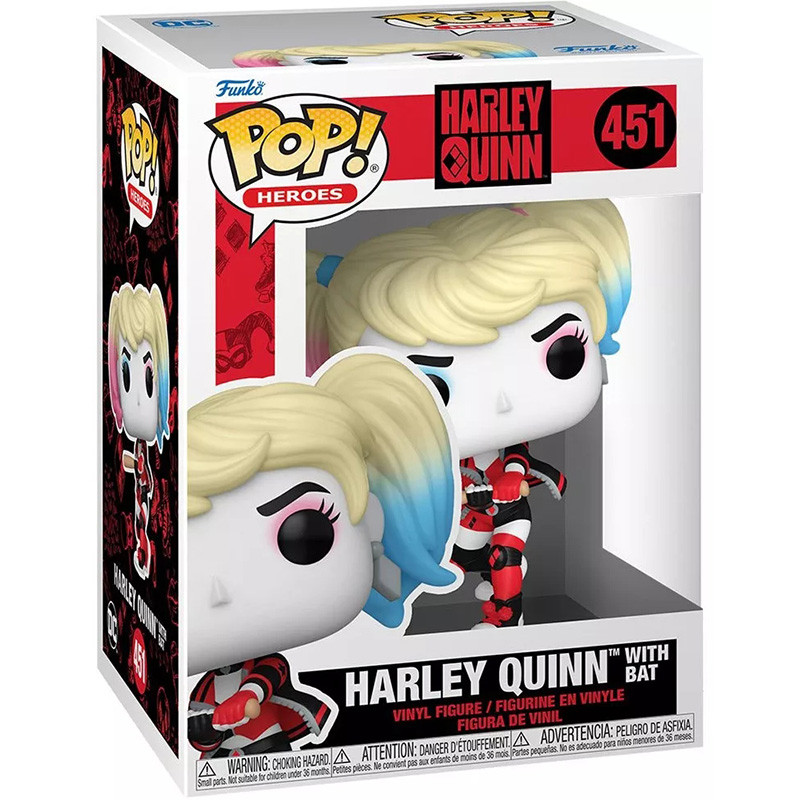 Figurine Pop Harley Quinn with bat - Edition Limitée