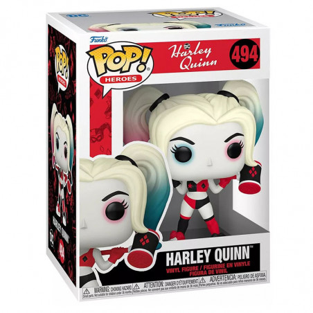 Figurine Pop Harley Quinn avec Masse - Edition Limitée #494