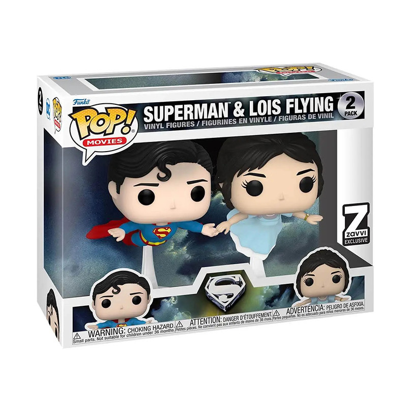 Figurine Pop Superman & Lois : Vol Enchanté