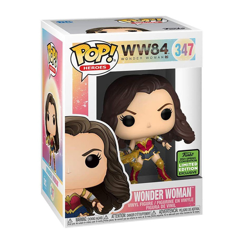 Figurine Pop Wonder Woman Couronnée (Wonder Woman 1984) #347