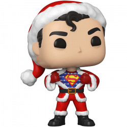 Figurine Pop Superman Pull de Noël - DC Comics #353