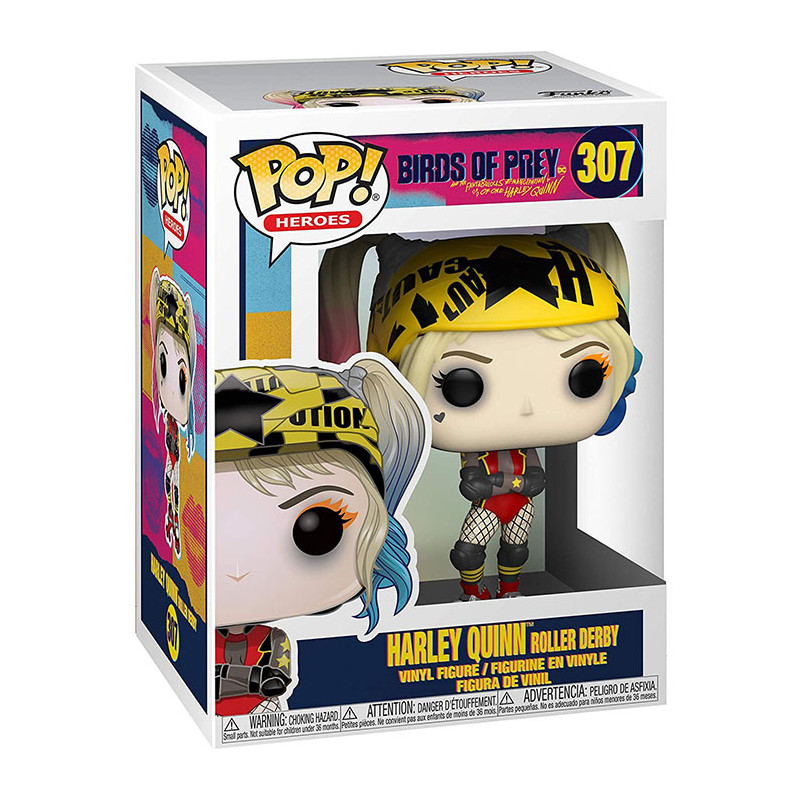 Figurine Pop Harley Quinn Roller Derby (Birds of Prey) #307