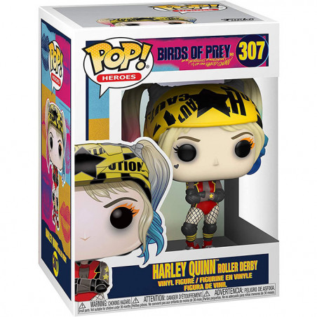 Figurine Pop Harley Quinn Roller Derby (Birds of Prey) #307