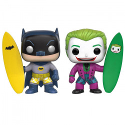 Figurines Pop Surf's Up! Batman & Joker (Série TV Classique)