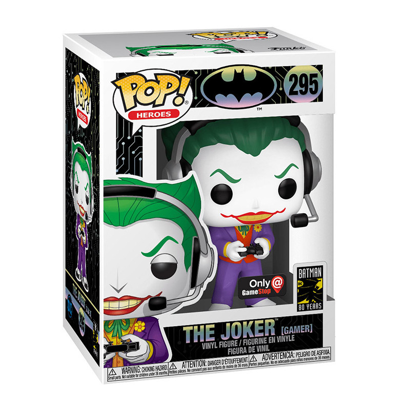 Figurine Pop The Joker Gamer (DC Comics) #295