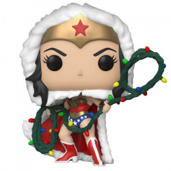 Figurine Pop Wonder Woman Holiday avec Lasso Lumières - DC Comics #354