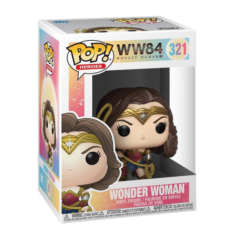 Figurine Pop Wonder Woman Metallic (Wonder Woman 1984) - Edition Limitée