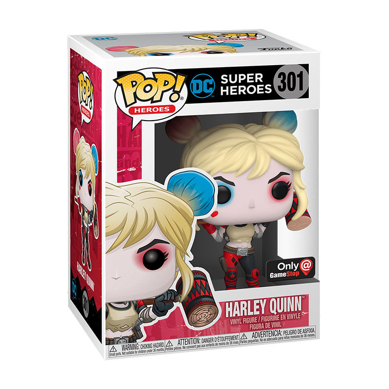 Figurine Pop Harley Quinn with Mallet (DC Comics) #301