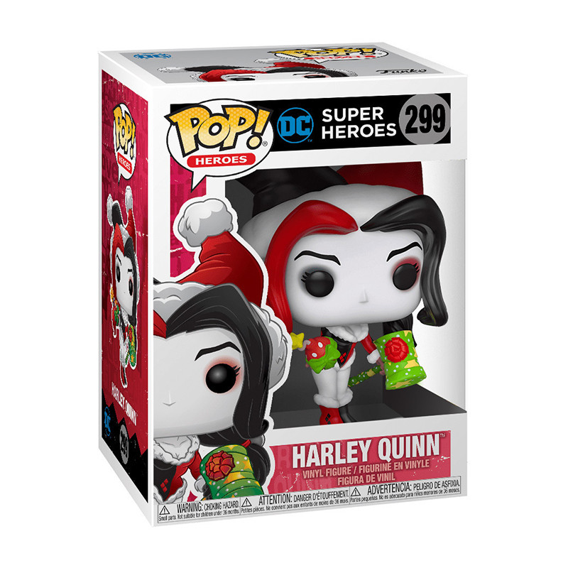 Figurine Pop Harley Quinn Santa (DC Comics) #299