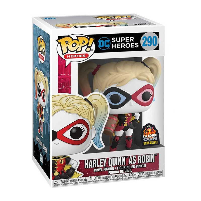 Figurine Pop Harley Quinn en Robin (DC Comics) #290