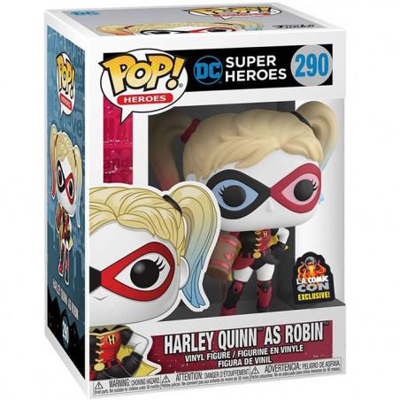 Figurine Pop Harley Quinn en Robin (DC Comics) #290