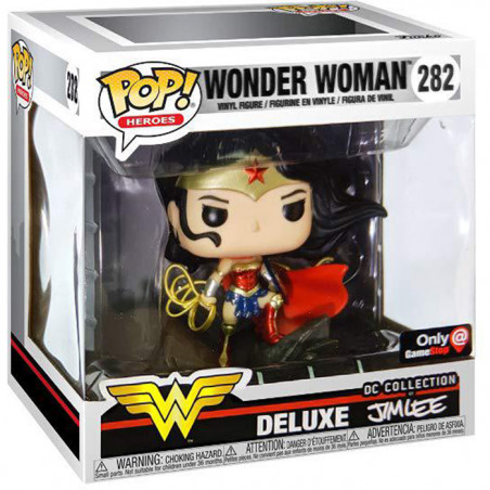 Figurine Pop Deluxe Wonder Woman Jim Lee - Edition Limitée