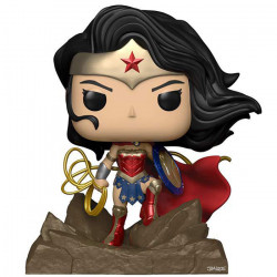 Figurine Pop Deluxe Wonder Woman Jim Lee - Edition Limitée