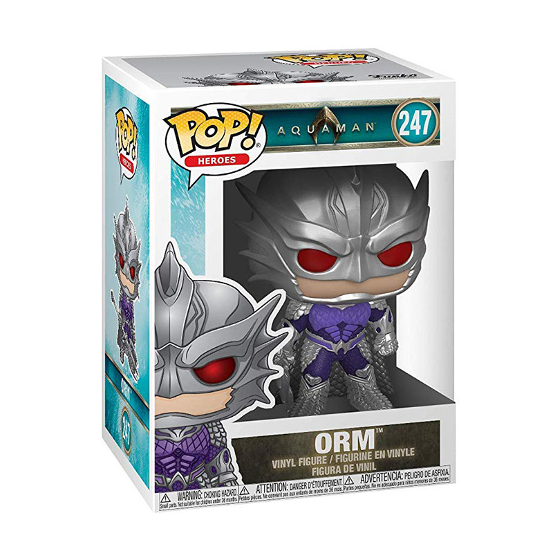 Figurine Pop Orm (Aquaman) #247 - Achetez moins cher