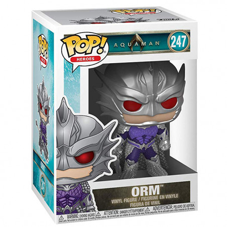 Figurine Pop Orm (Aquaman) #247 - Achetez moins cher