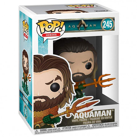 Figurine Pop Aquaman (Aquaman) #245 - Edition Limitée