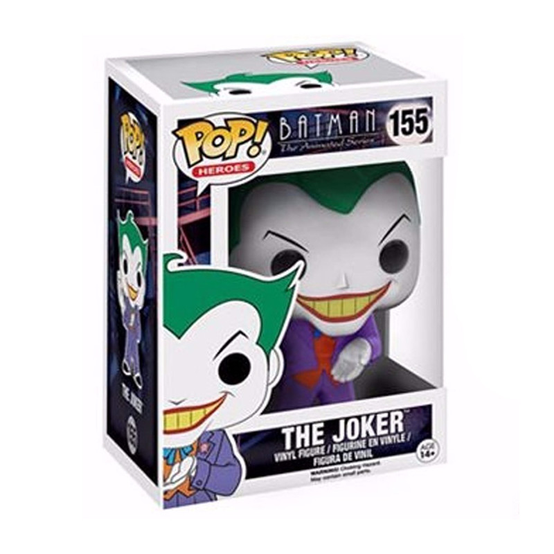 Figurine Pop Joker Batman TAS #155 - Collectionnez le Clown Prince du Crime