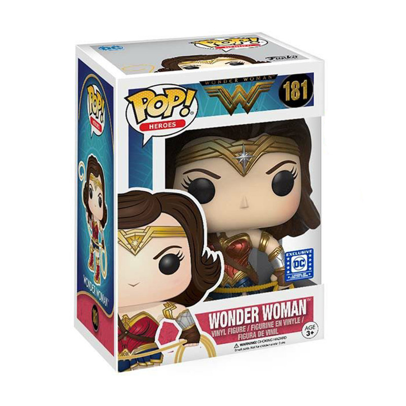 Figurine Pop Wonder Woman avec Lasso Magique - Legion Of Collectors