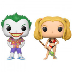 Figurines Pop Beach Joker & Harley Quinn (DC Comics) - Edition Limitée