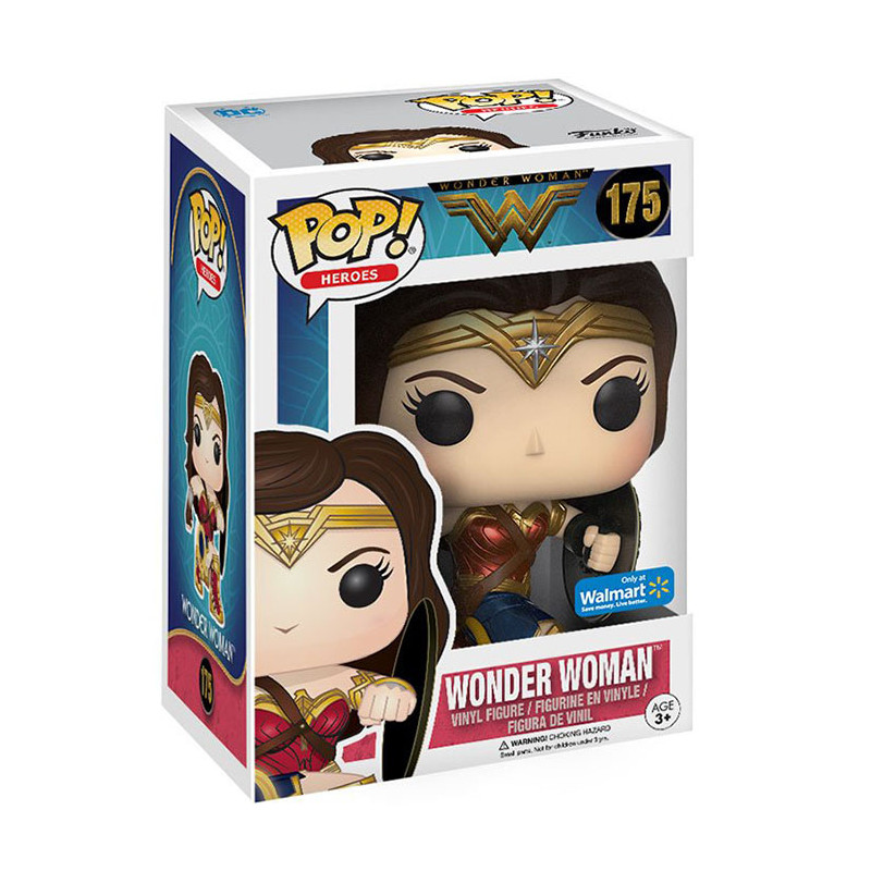 Figurine Pop Wonder Woman Action Pose - Edition Limitée