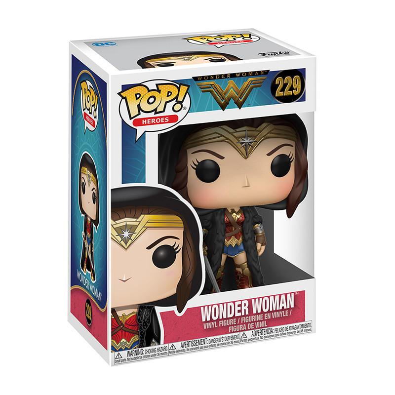 Figurine Pop Wonder Woman with Cloak #229 - Edition Limitée