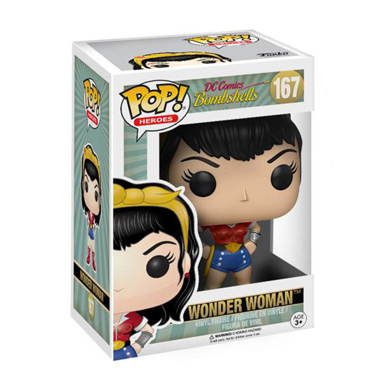 Figurine Pop Wonder Woman Bombshells #167 - DC Comics