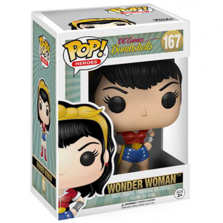 Figurine Pop Wonder Woman Bombshells #167 - DC Comics