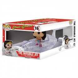 Figurine Pop Wonder Woman dans son Avion Invisible #16