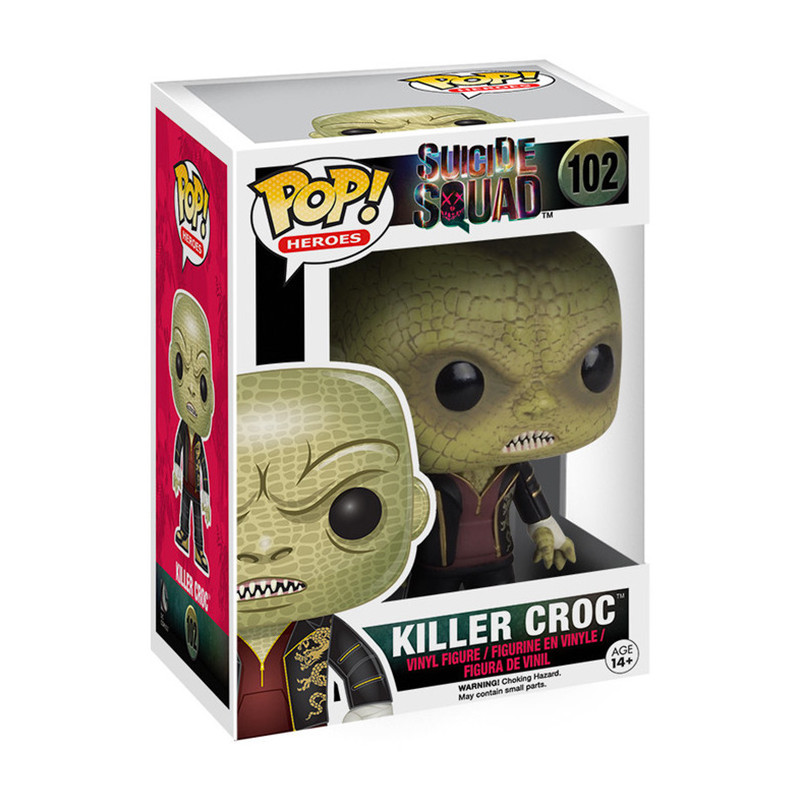 Figurine Pop Killer Croc (Suicide Squad) #102 - Collectionnez-la !