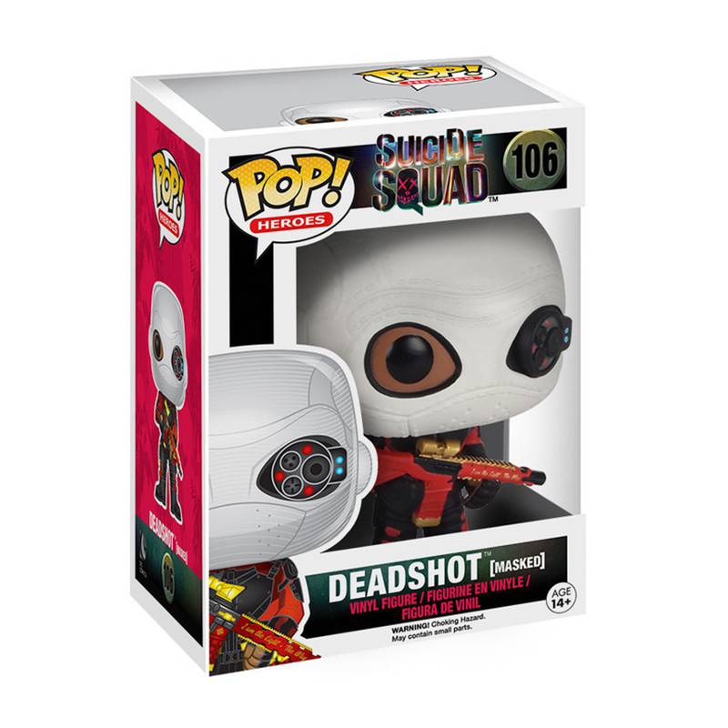 Figurine Pop Deadshot masqué (Suicide Squad) #106