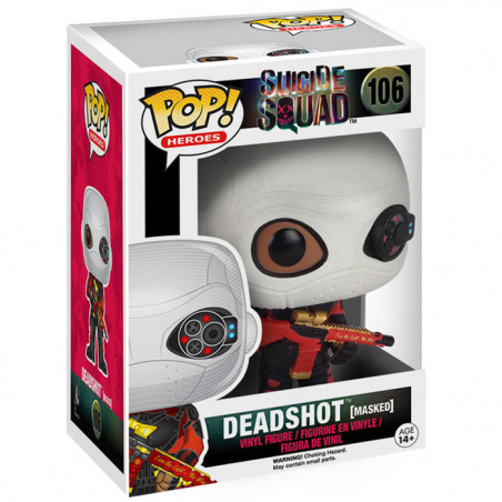 Figurine Pop Deadshot masqué (Suicide Squad) #106