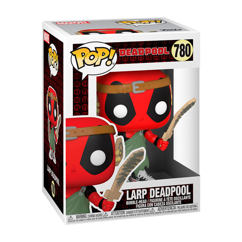 Figurine Pop Larp Deadpool #780 - Edition Limitée