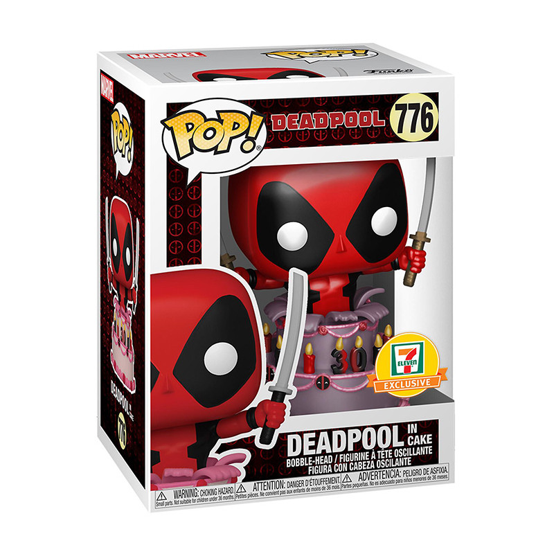 Figurine Pop Deadpool in cake (Deadpool) #776