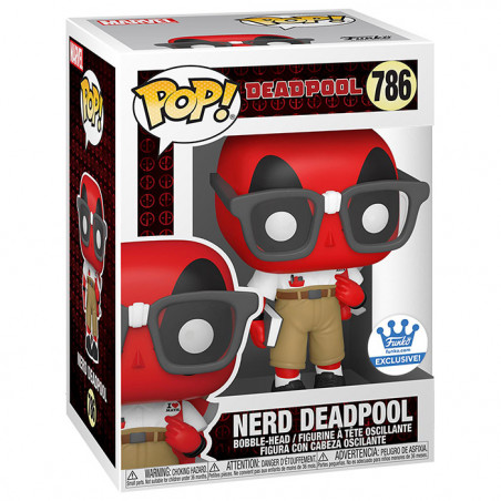 Figurine Pop Deadpool Nerd #786 - Edition Limitée