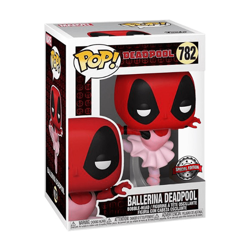 Figurine Pop Ballerine Deadpool #782 - Edition Limitée