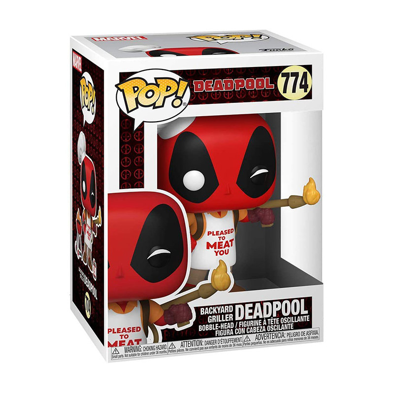 Figurine Pop Deadpool Backyard Griller #774 - Edition Limitée