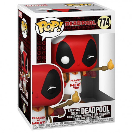 Figurine Pop Deadpool Backyard Griller #774 - Edition Limitée