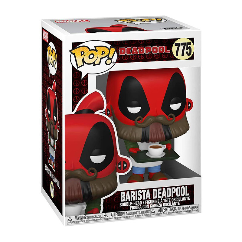 Figurine Pop Barista Deadpool #775 - Edition Limitée