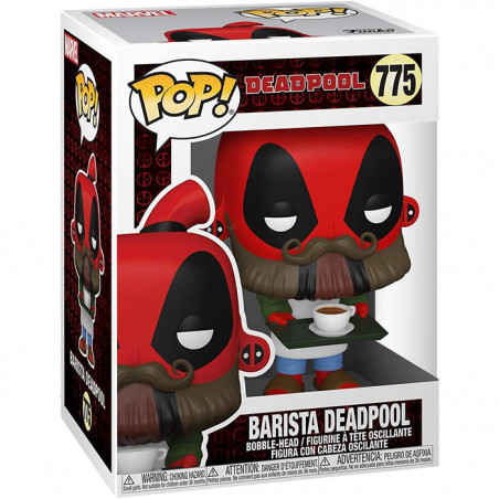 Figurine Pop Barista Deadpool #775 - Edition Limitée