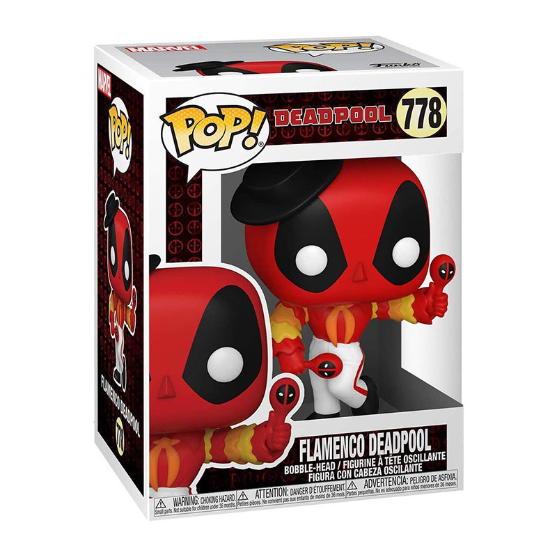 Figurine Pop Flamenco Deadpool #778 - Edition Limitée