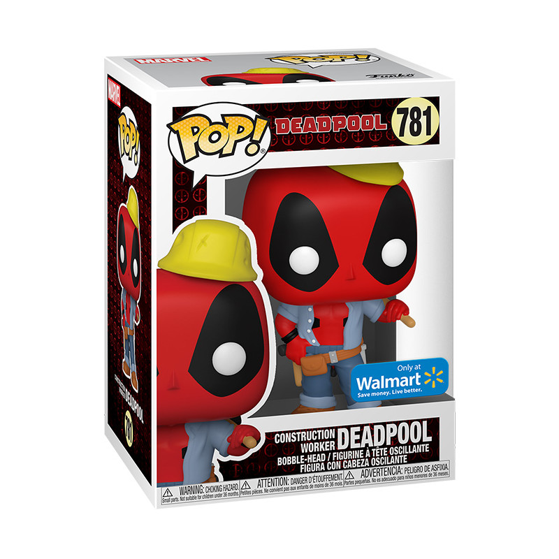 Figurine Pop Deadpool Ouvrier - Edition Limitée