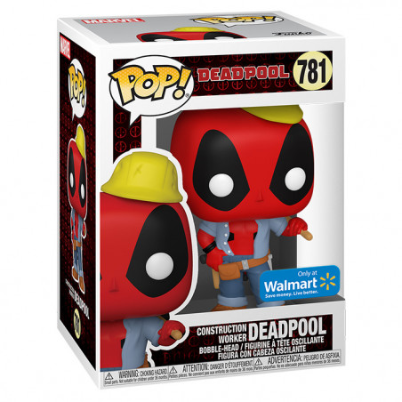 Figurine Pop Deadpool Ouvrier - Edition Limitée