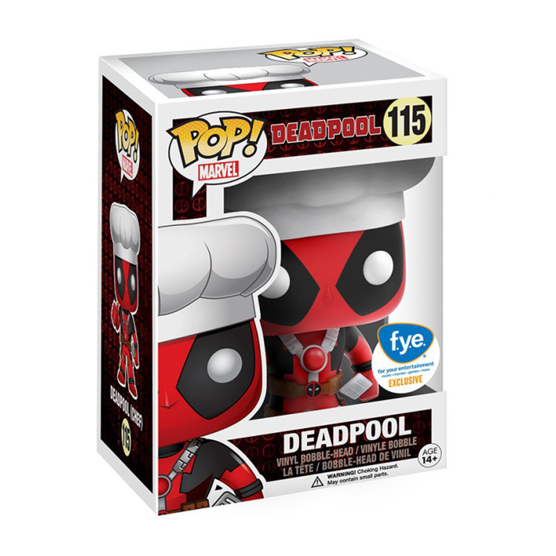 Figurine Pop Deadpool Chef - Edition Limitée