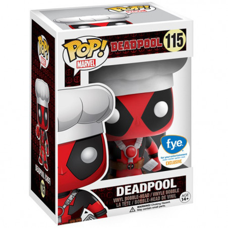 Figurine Pop Deadpool Chef - Edition Limitée