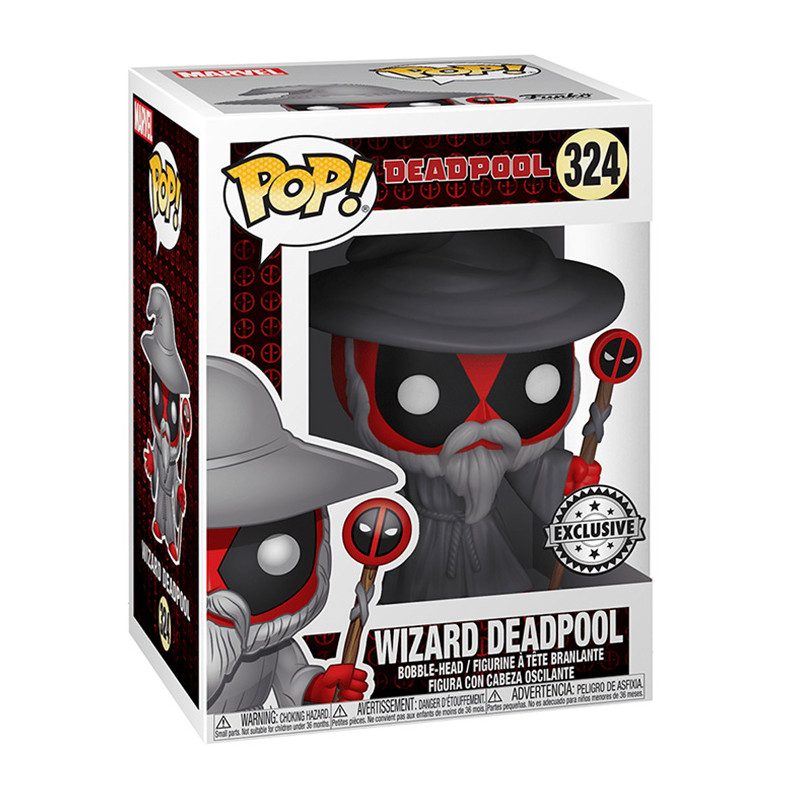 Figurine Pop Wizard Deadpool #324 - Edition Limitée